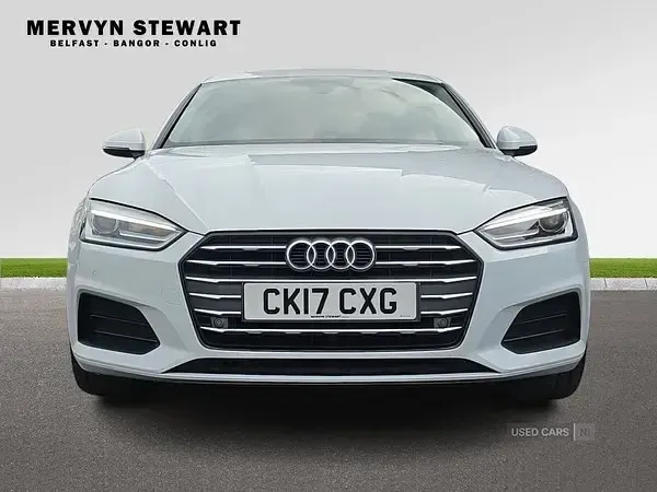Begagnad Audi A5 Sport 2017 Vit Sportkupé