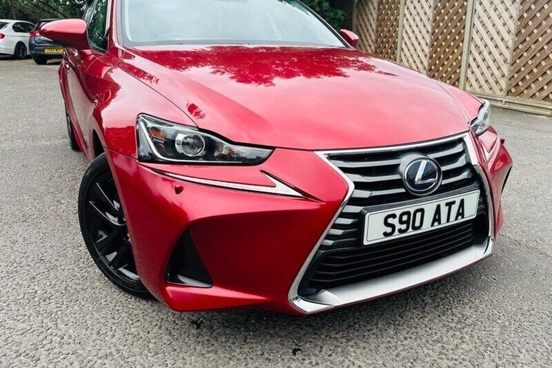 Red Used 2017 Lexus IS300h Sedan | £13,900 (Fair price) - Image 1/1