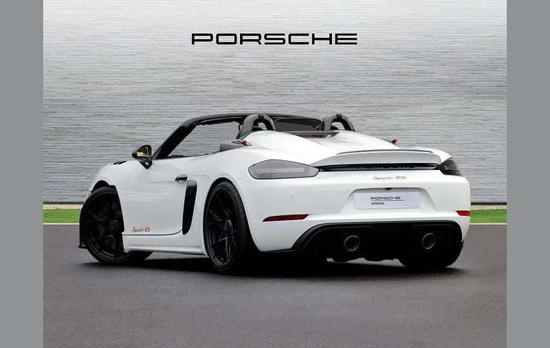 Used Porsche 718 493 HP (362 kW) 2024 White Cabriolet