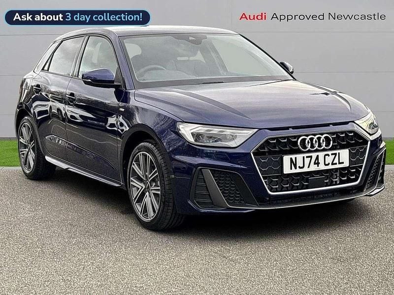 Blue Used 2024 Audi A1 S-Line Hatchback | £23,267 (Fair price) - Image 1/4