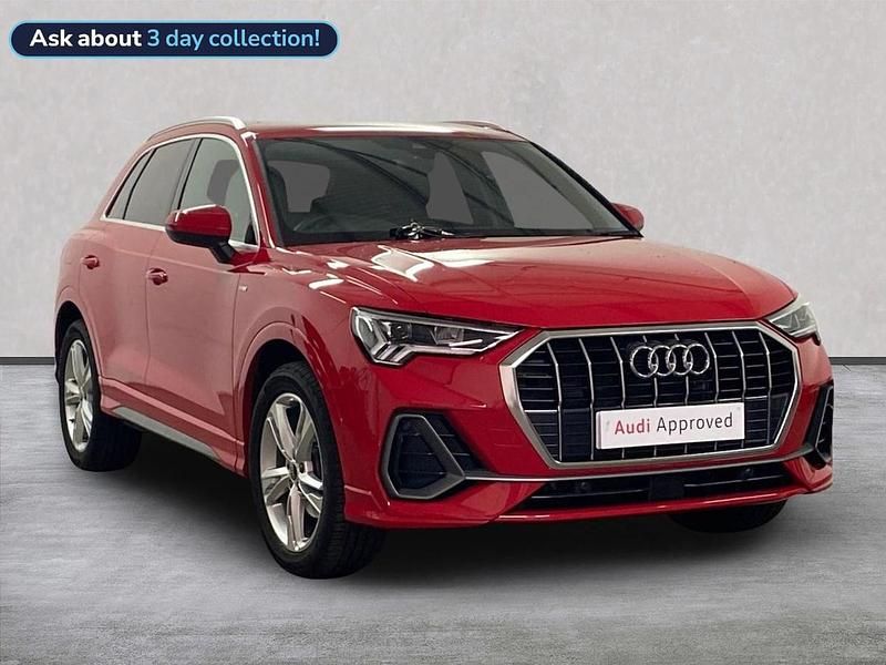 Red Used 2025 Audi Q3 S-Line SUV | £31,217 (Good price) - Image 1/2