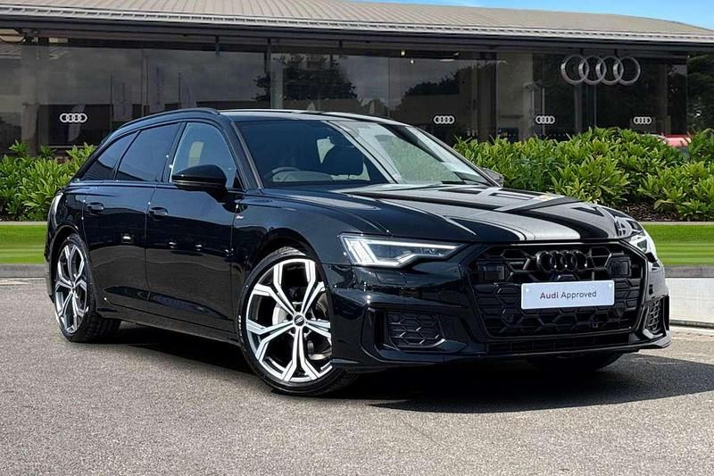 Black Used 2025 Audi A6 Black Edition Estate | £46,990 - Image 1/4