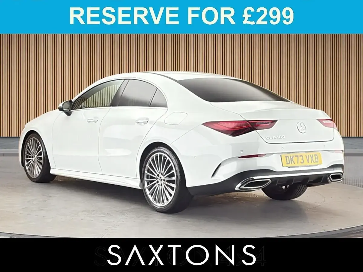 Used Mercedes CLA180 AMG Line Premium 2023 White Coupe