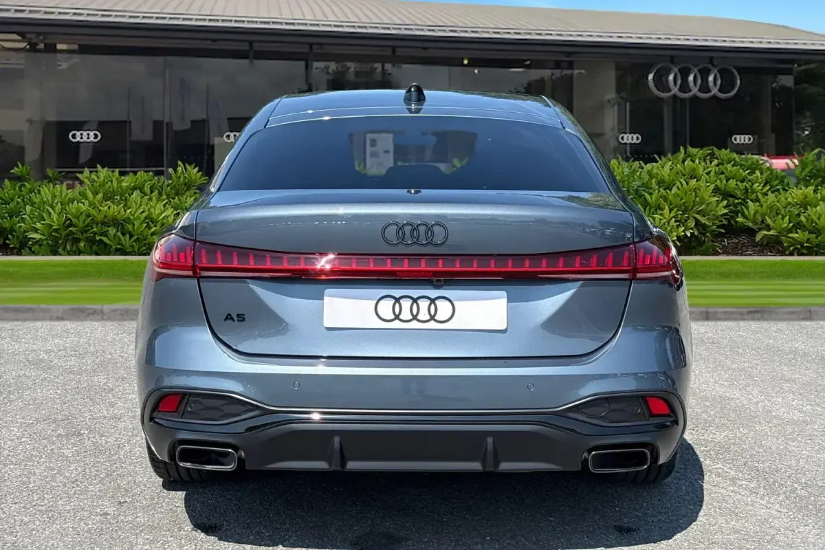 New Audi A5 Black Edition 2026 Blue Hatchback