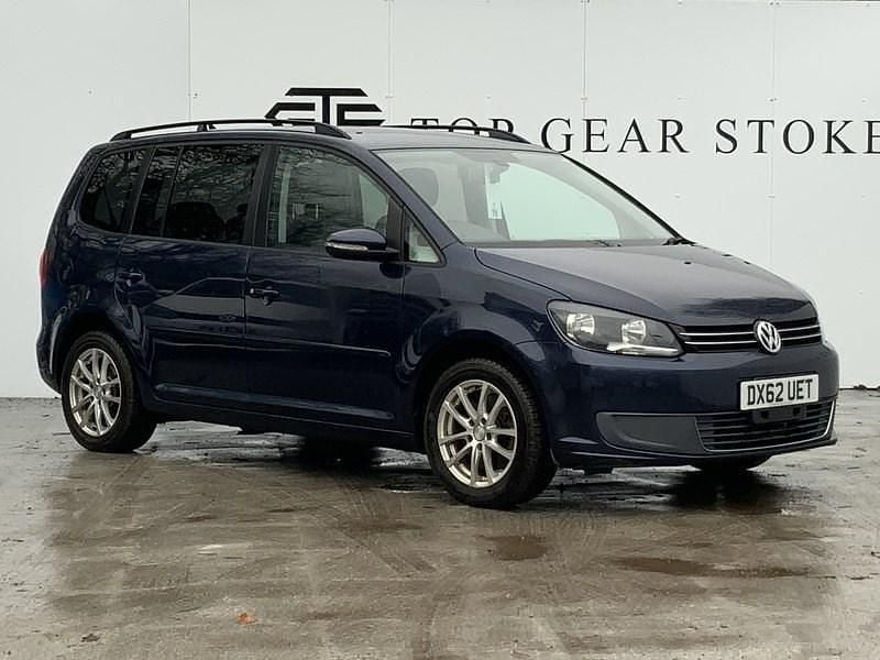 Blue mettalic Used 2023 VW Touran Match MPV | £7,495 (Fair price) - Image 1/4