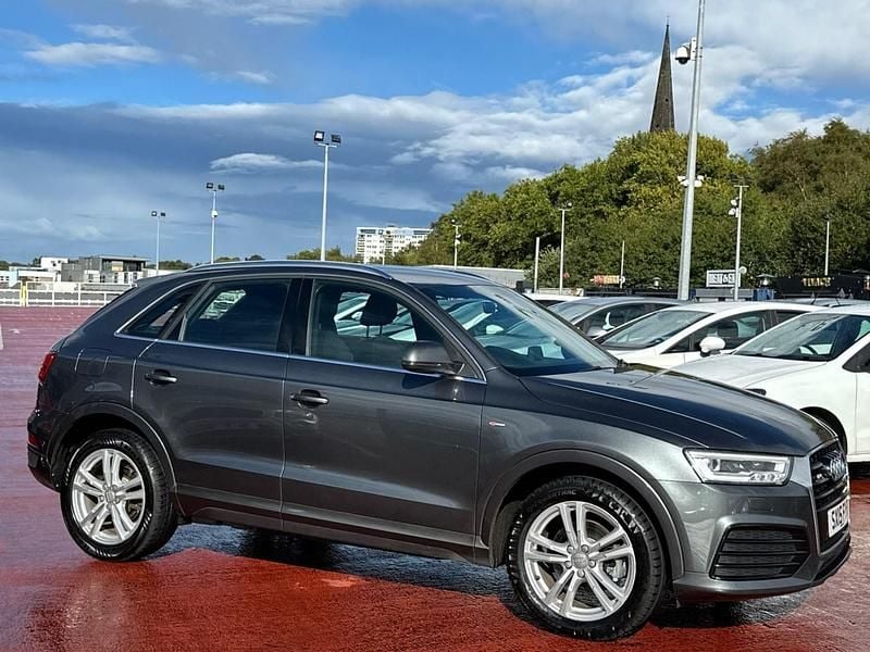 Grey Used 2015 Audi Q3 S-Line SUV | £6,950 (Fair price) - Image 1/4