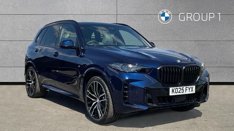 Tanzanite blue Used 2025 BMW X5 M Sport SUV | £69,993 - Image 1/4