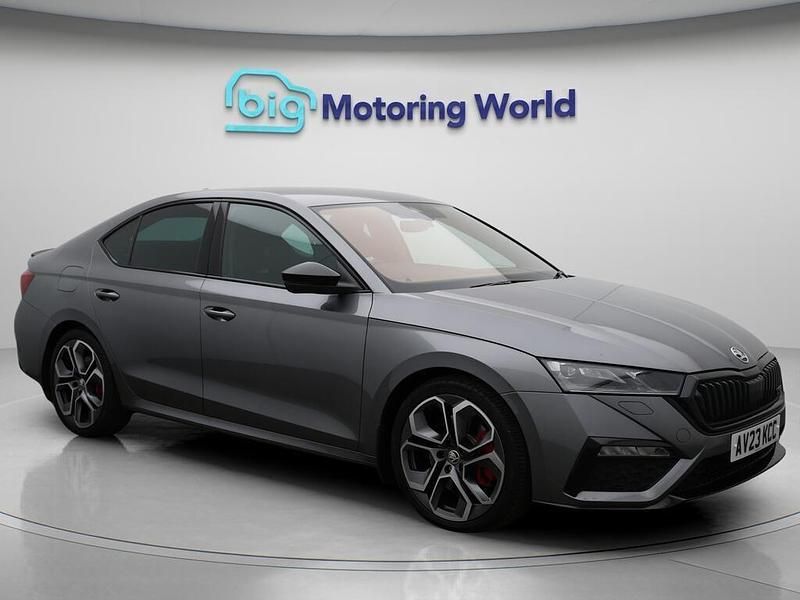 Grey Used 2023 Skoda Octavia vRS Hatchback | £21,300 (Fair price) - Image 1/4