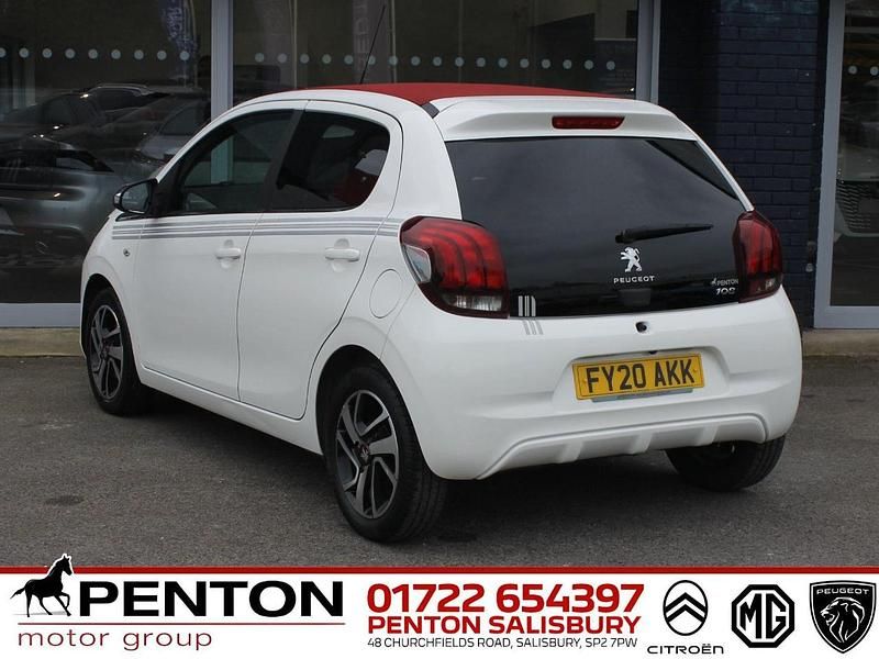 Used Peugeot 108 Collection 71 HP (52 kW) 2020 White Hatchback