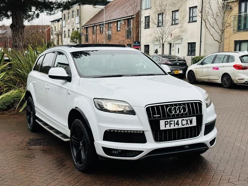 Used Audi Q7 S-line plus 2014 White SUV