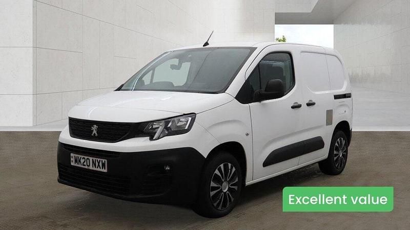 Used Peugeot Partner 131 HP (96 kW) 2020 White MPV