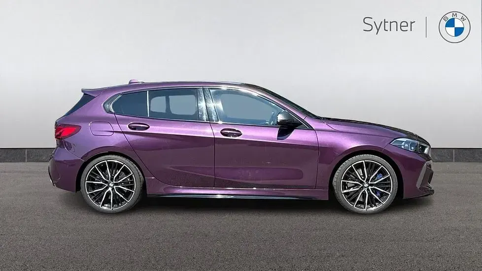Used BMW M135 Shadowline 302 HP (222 kW) 2022 Purple Hatchback