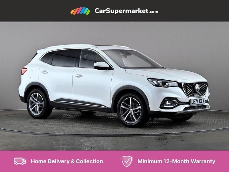 White New 2024 MG HS Exclusive SUV | £20,197 - Image 1/4