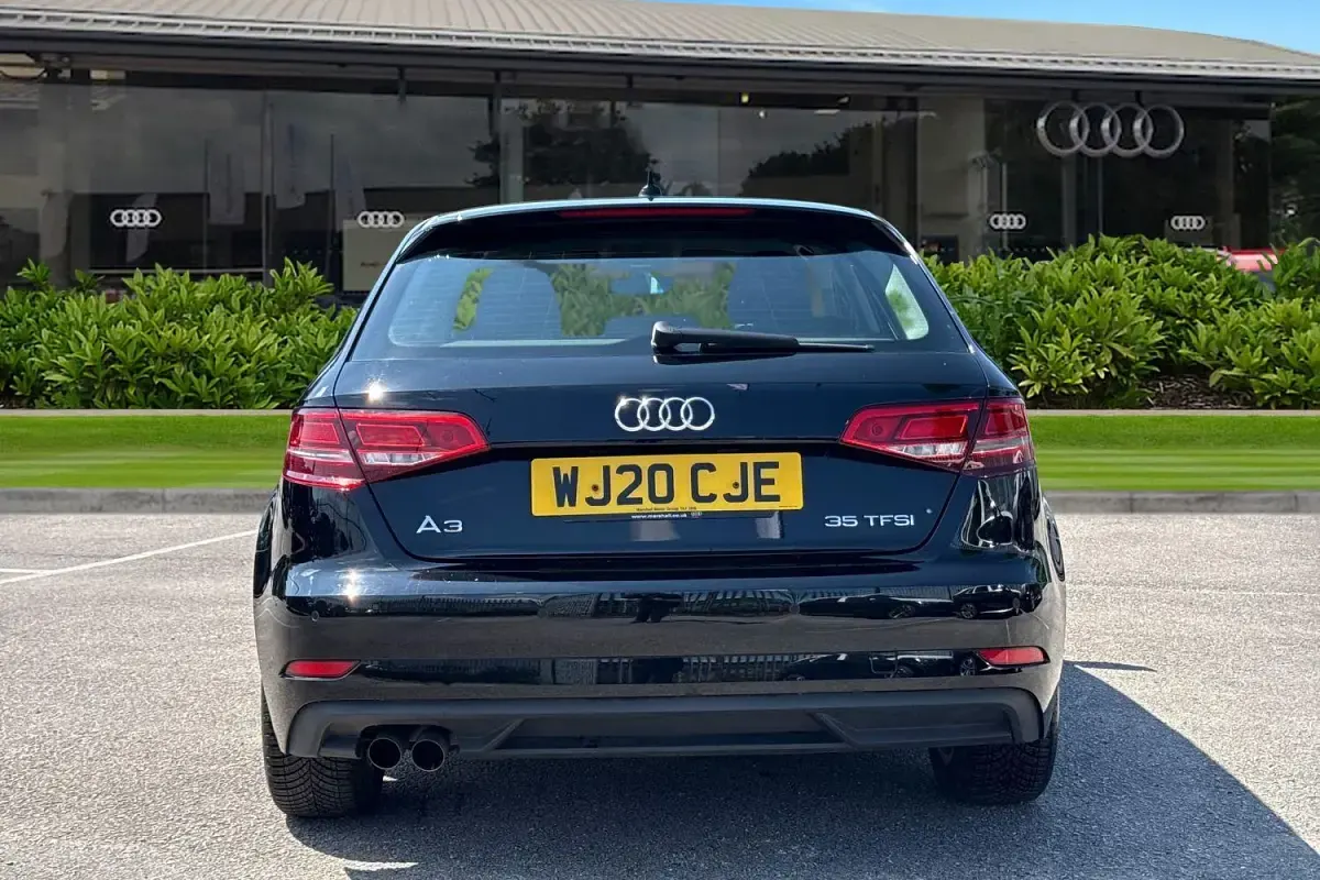 Used Audi A3 150 HP (110 kW) 2020 Black Sedan