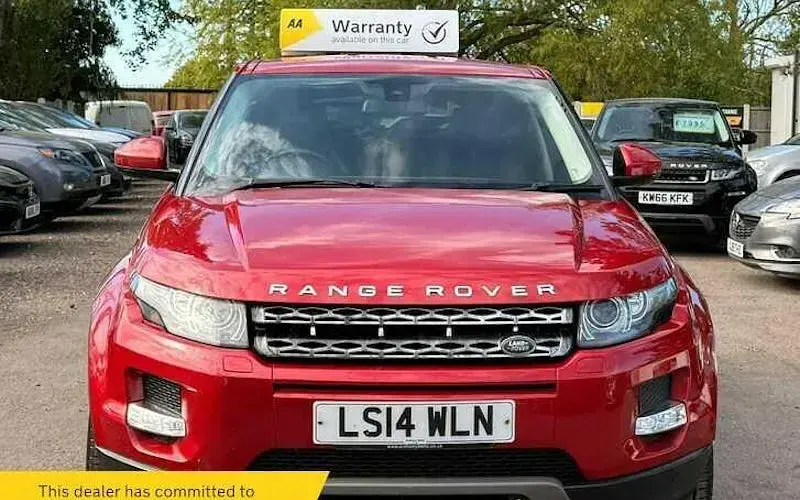 Used Land Rover Range Rover evoque Prestige 190 HP (139 kW) 2013 Red SUV