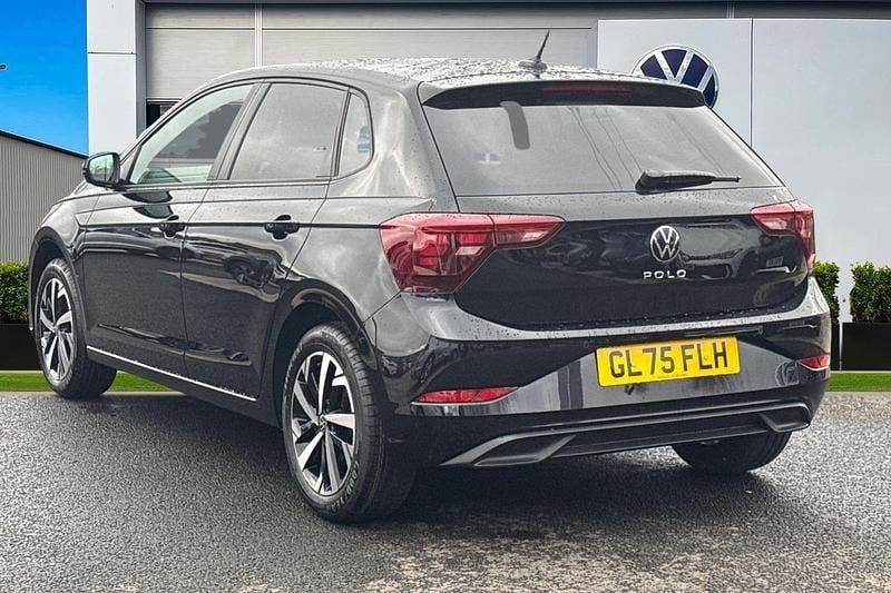 New VW Polo Match 95 HP (69 kW) 2025 Black Hatchback