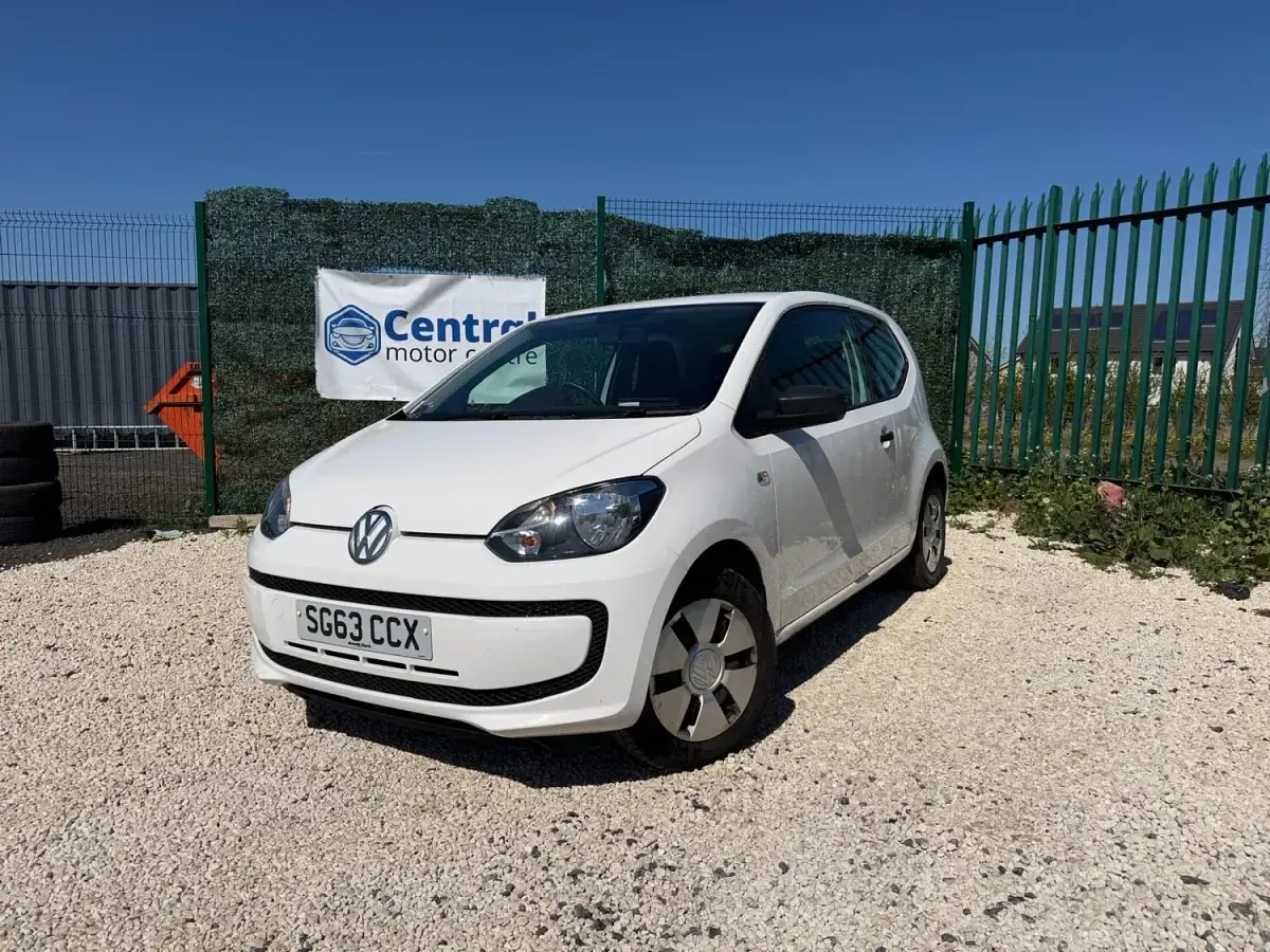 Begagnad VW up! take up! 2013 Vit Halvkombi