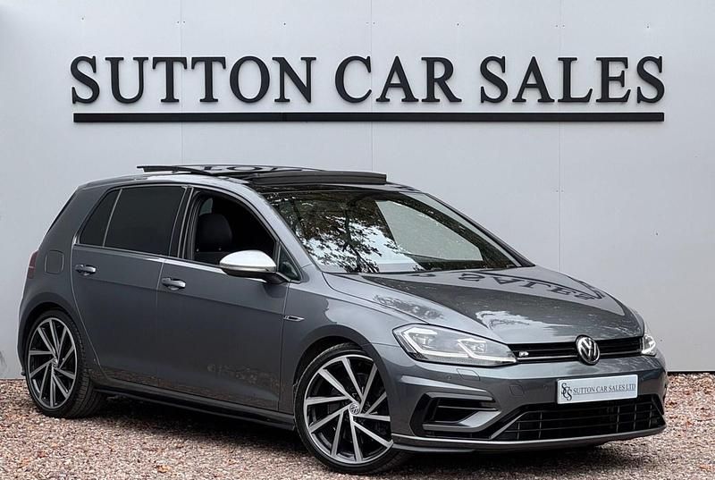 Grey Used 2018 VW Golf VII R Hatchback | £17,950 (Fair price) - Image 1/3