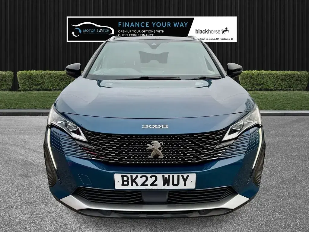 Used Peugeot 3008 GTi 130 HP (95 kW) 2022 Blue Hatchback