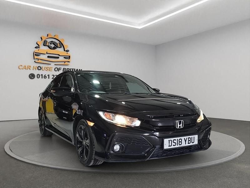 Used Honda Civic SR 120 HP (88 kW) 2018 Black Hatchback