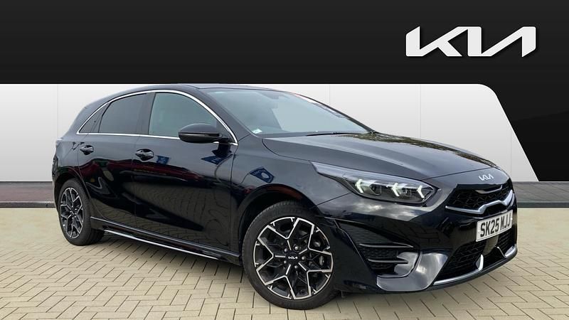 Black Used 2025 Kia Ceed GT-Line Hatchback | £21,243 (Fair price) - Image 1/4