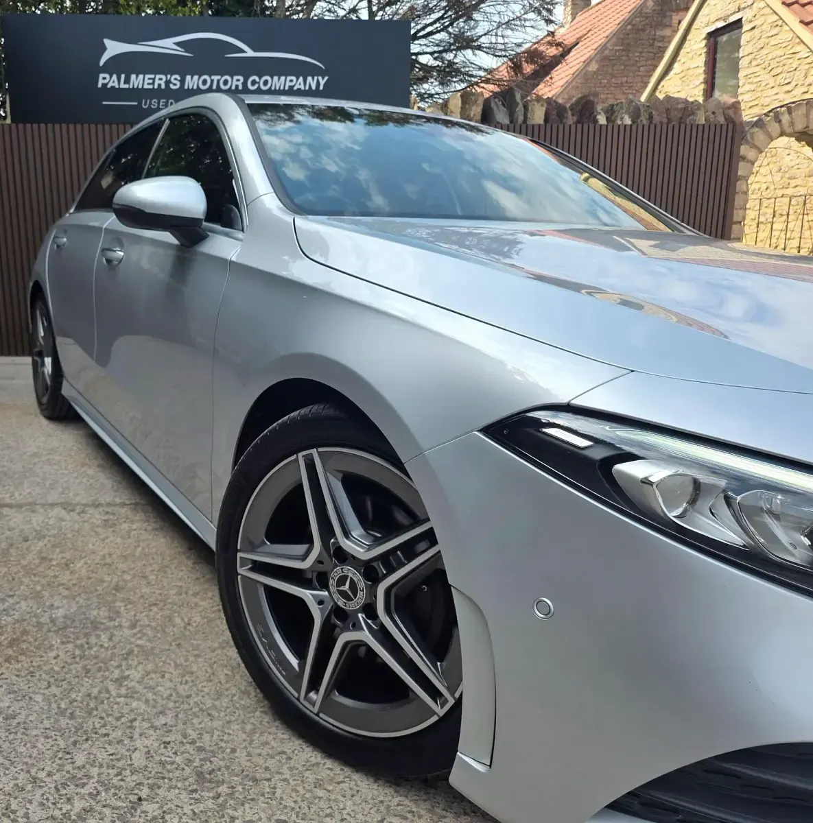 Used Mercedes A200 AMG Line Premium 163 HP (119 kW) 2020 Silver Hatchback