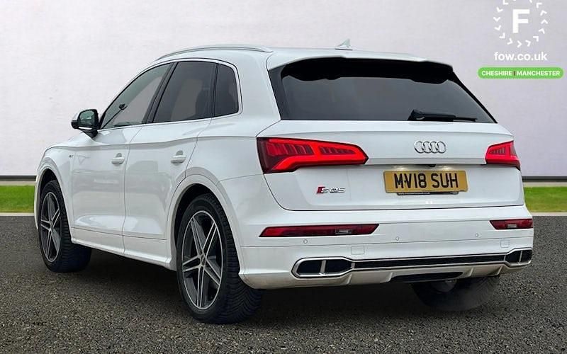 Used Audi SQ5 S-Line 354 HP (260 kW) 2018 White SUV