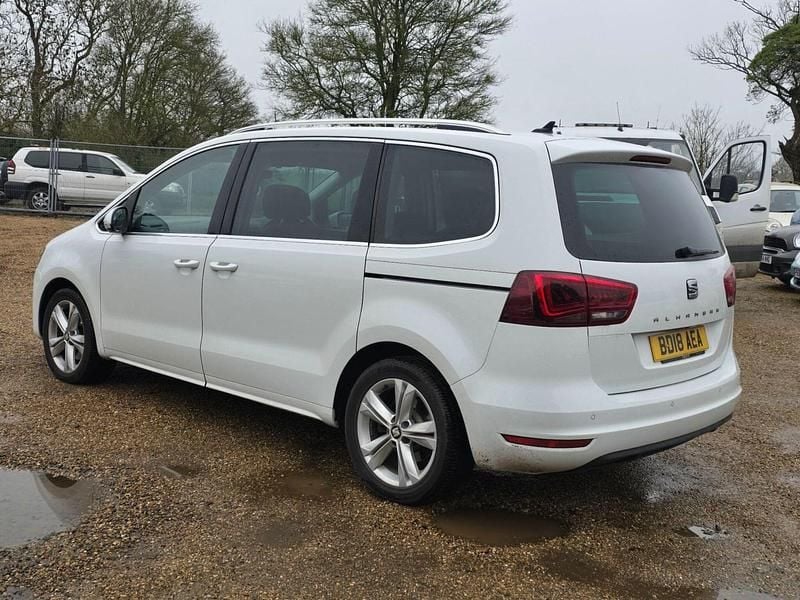 Used Seat Alhambra Ecomotive 150 HP (110 kW) 2018 White MPV