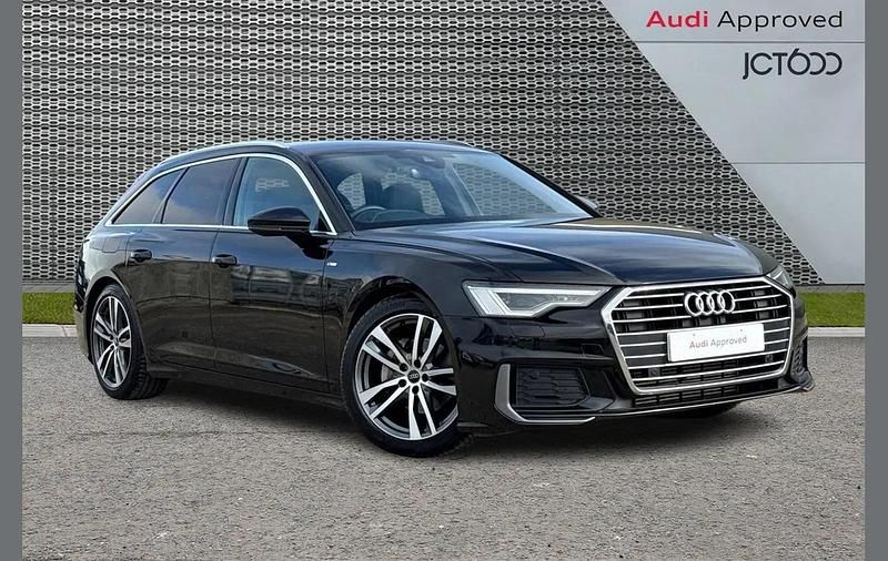Used Audi A6 S-Line 200 HP (147 kW) 2023 Black Estate