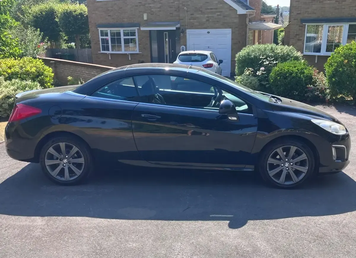 Used Peugeot 308 CC Active 2014 Black Cabriolet