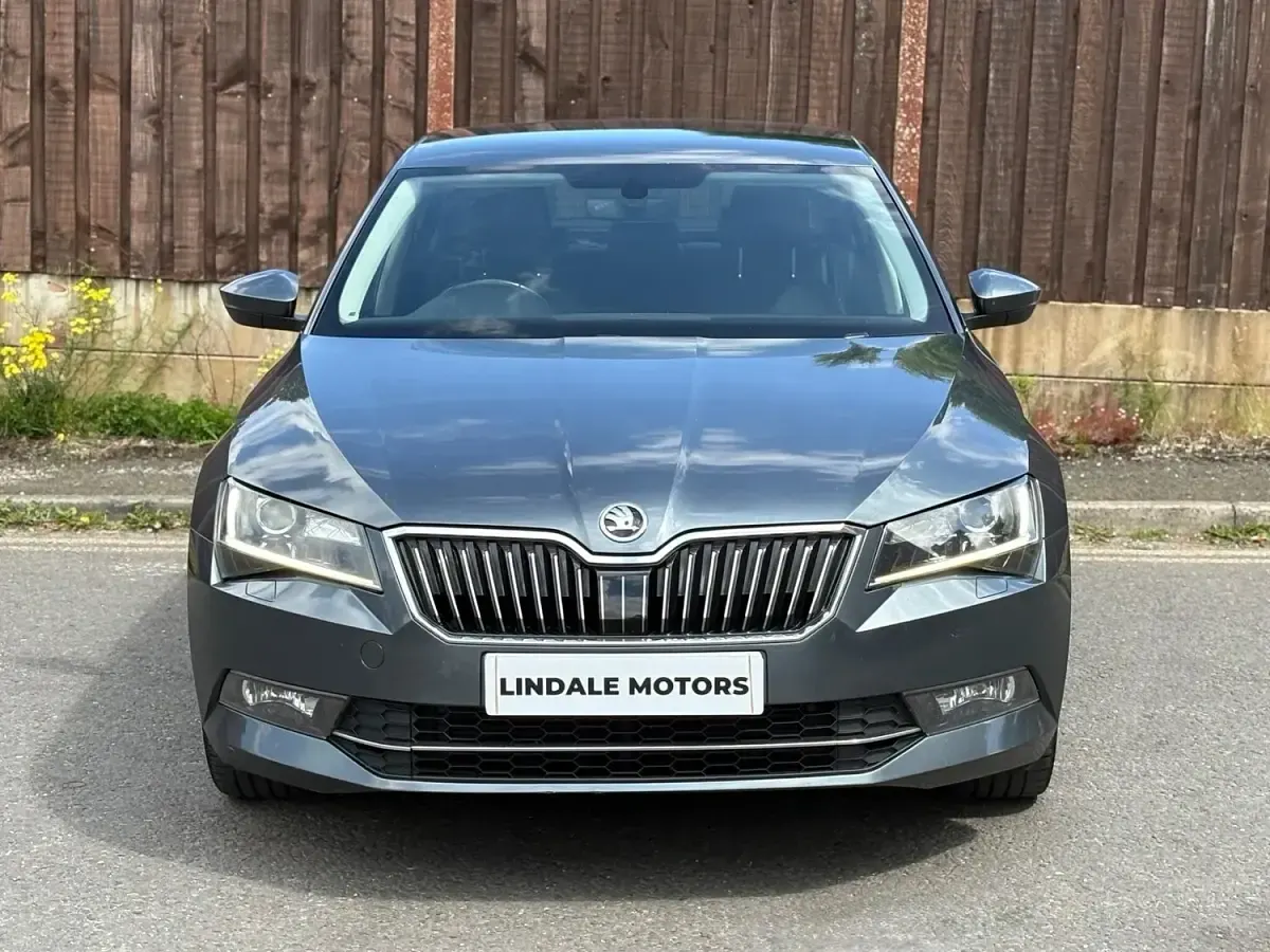 Used Skoda Superb SE L Executive 150 HP (110 kW) 2017 Grey Hatchback