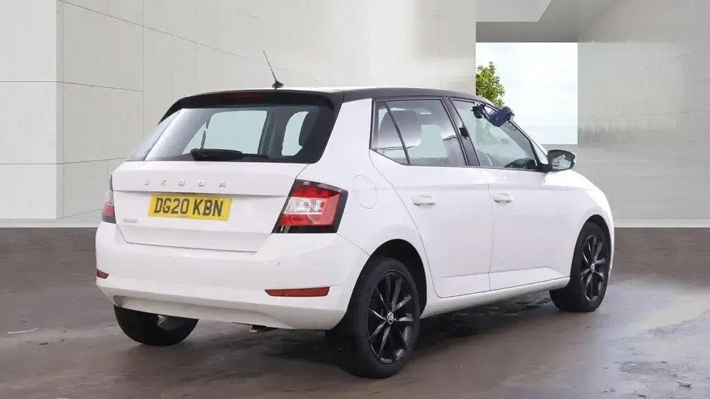 Used Skoda Fabia Colour Edition 2020 White Hatchback