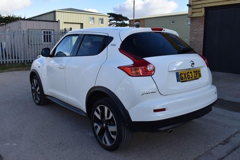 Used Nissan Juke N-TEC 117 HP (86 kW) 2013 White SUV