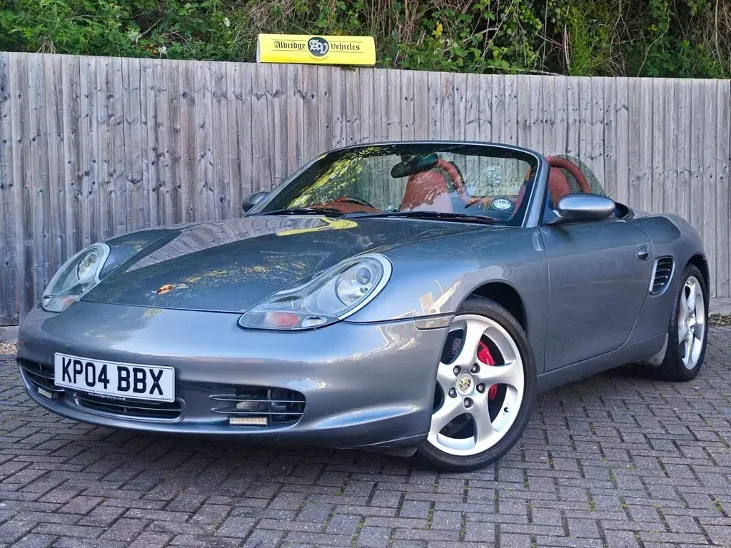Used Porsche 986 Boxster 260 HP (191 kW) 2004 Grey Cabriolet