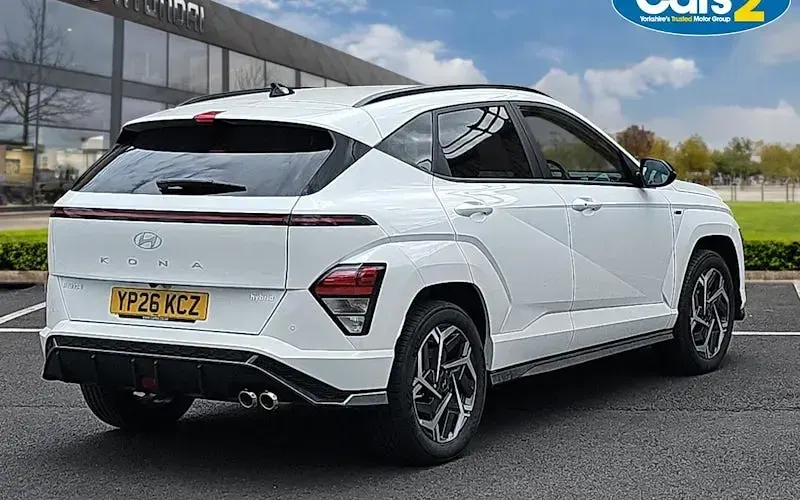 New Hyundai Kona N Line 137 HP (100 kW) 2026 White SUV
