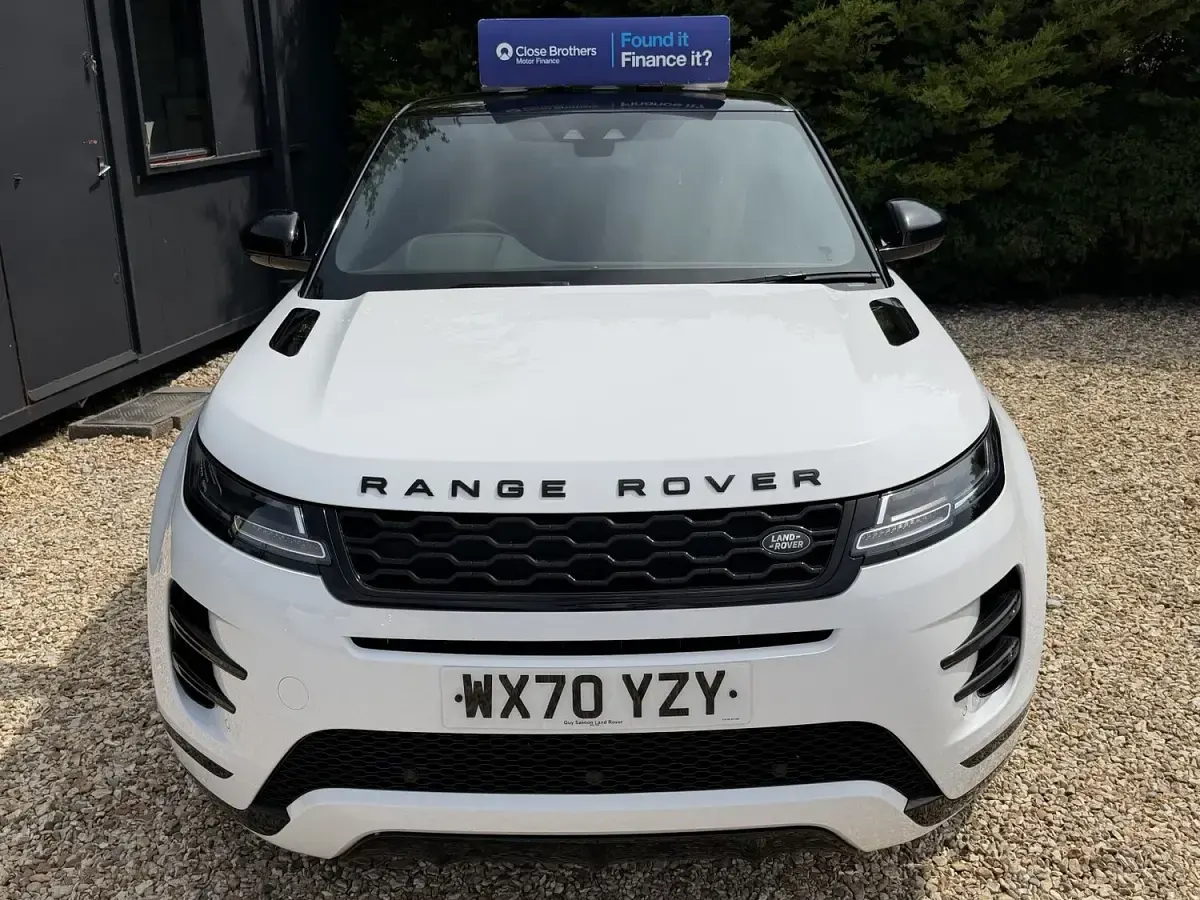 Used Land Rover Range Rover evoque R-Dynamic 2020 White SUV