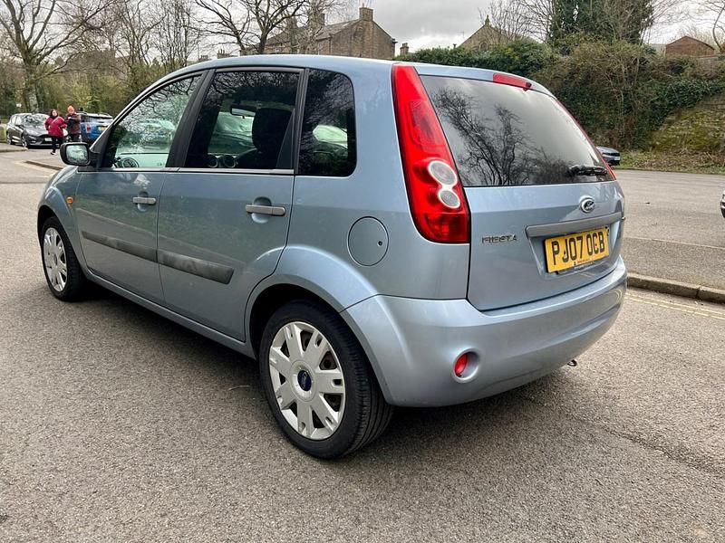 Used Ford Fiesta Style 2007 Blue Hatchback