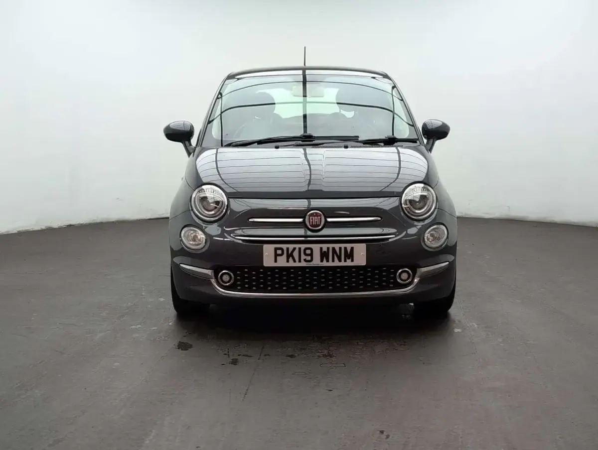 Used Fiat 500 Lounge 69 HP (50 kW) 2019 Grey Hatchback