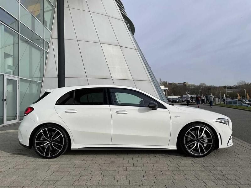 Used Mercedes A35 AMG Premium 2021 White Hatchback