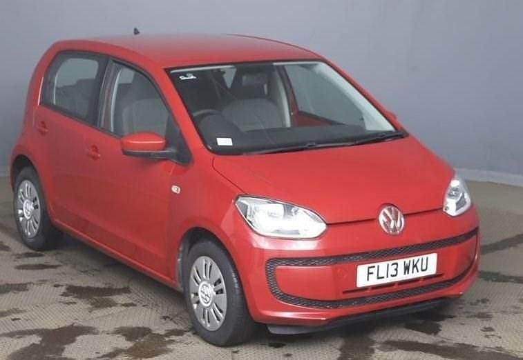 Red Used 2013 VW up! move up! Hatchback | £4,999 (Fair price) - Image 1/2
