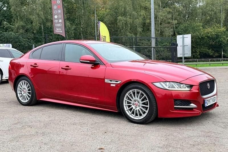 Red Used 2017 Jaguar XE R-Sport Sedan | £10,295 (Good price) - Image 1/1
