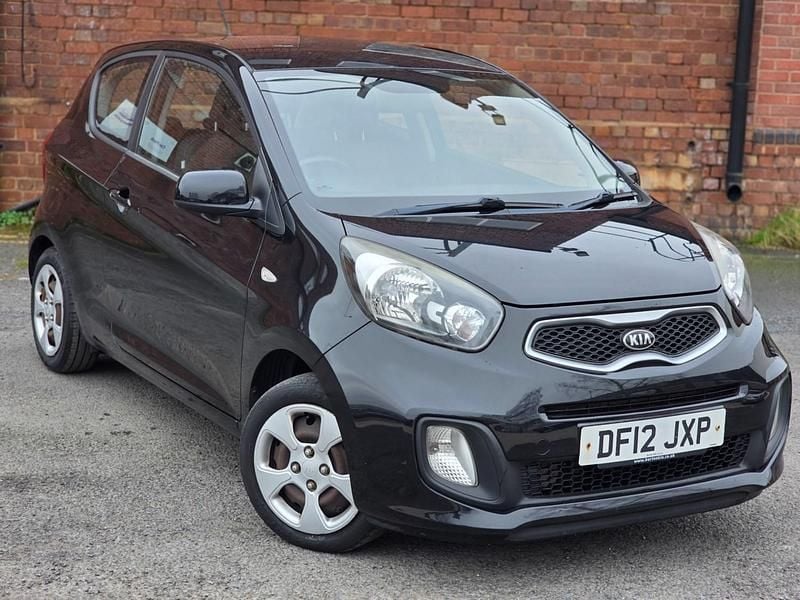 Used Kia Picanto 68 HP (50 kW) 2012 Black Hatchback
