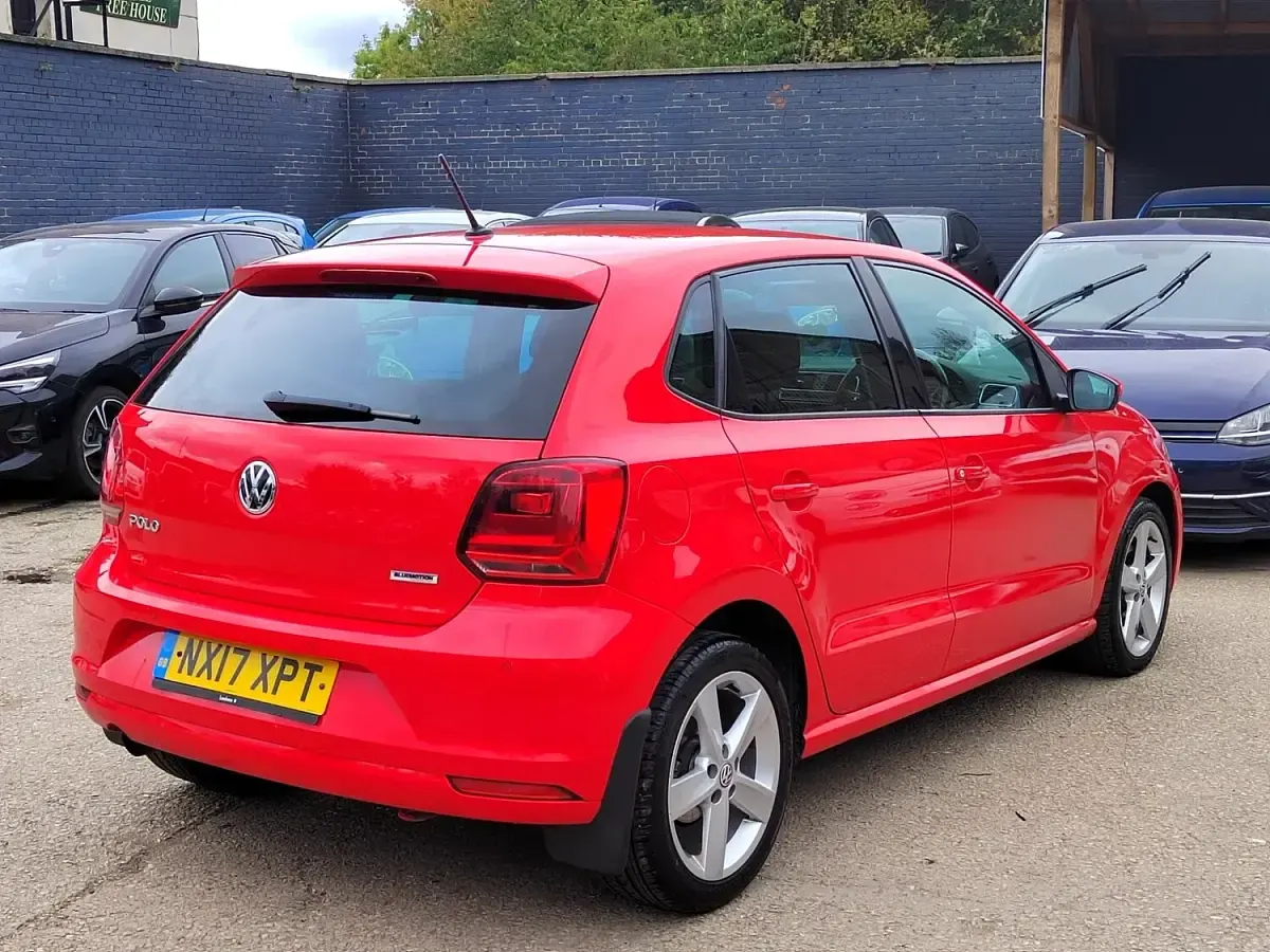 Used VW Polo SEL 109 HP (80 kW) 2017 Red Hatchback
