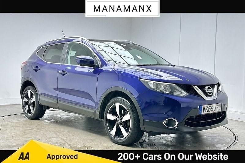 Blue Used 2015 Nissan Qashqai N-TEC SUV | £8,990 (Good price) - Image 1/3