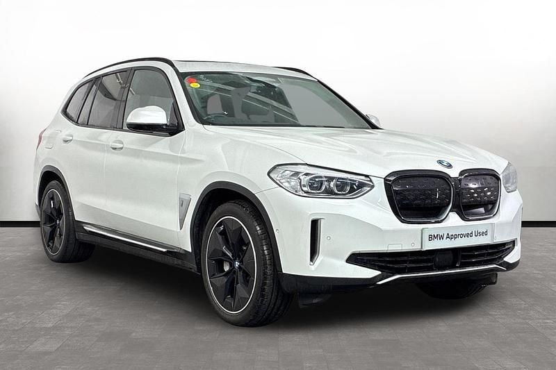 White Used 2021 BMW iX3 Shadowline SUV | £25,700 (Fair price) - Image 1/3