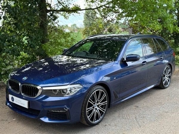 Blue Used 2018 BMW 530 M Sport Estate | £24,990 (Fair price) - Image 1/1