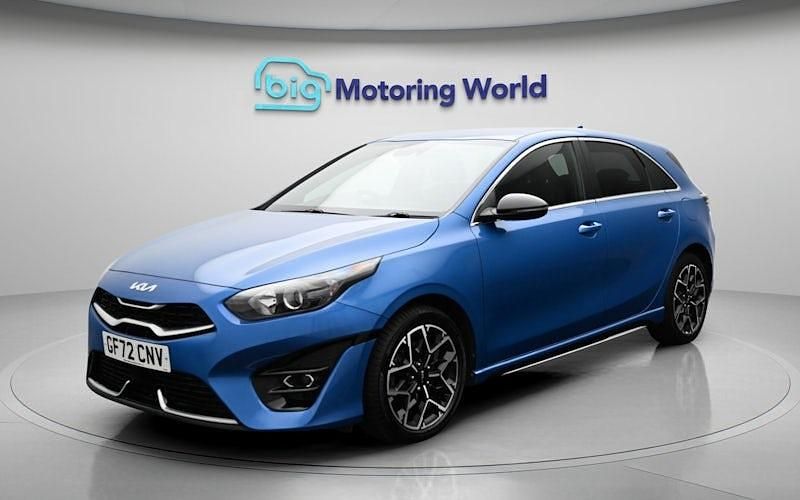 Used Kia Ceed GT-Line 160 HP (117 kW) 2022 Blue Hatchback