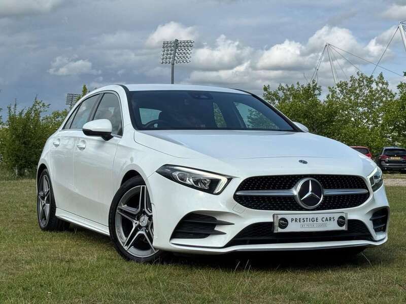 White Used 2018 Mercedes A200 AMG line Hatchback | £14,201 (Fair price) - Image 1/4