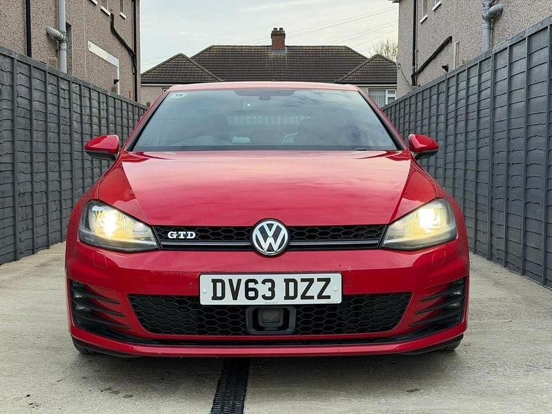 Used VW Golf VII GTD 2013 Red Hatchback