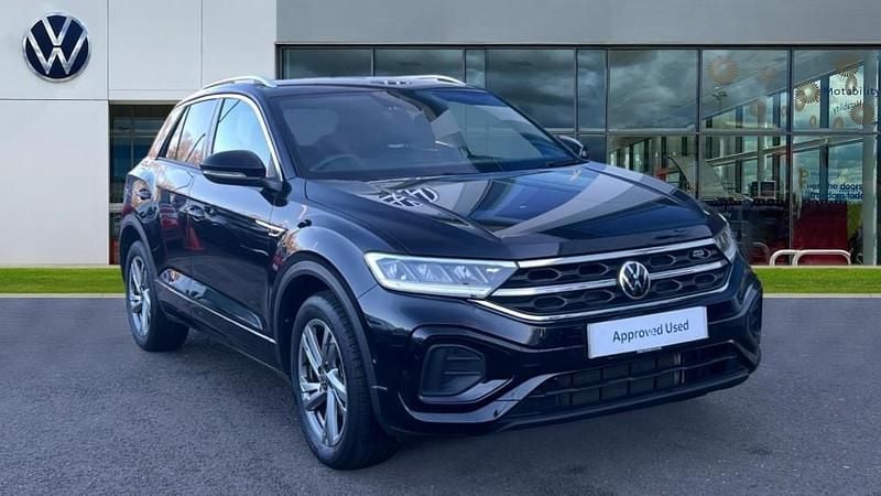 Used VW T-Roc R-line 150 HP (110 kW) 2024 Black SUV